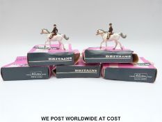 Five Britains Ltd Farm Models, Female Rider and Horse 2079,