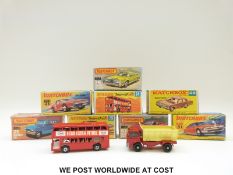 Ten Matchbox Lesney and Superfast 1.