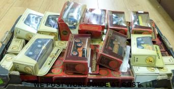 Approximately sixty Matchbox Models of Yesteryear diecast model vehicles,