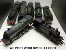 Seven Wrenn, Bachmann, Hornby and similar locomotives,