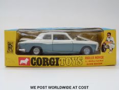 Corgi Toys diecast model Rolls Royce Silver Shadow H.J.