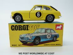Corgi Toys diecast model MGC G.T.