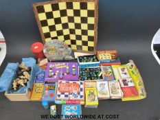 A collection children's card games etc C1930s onwards including Bob's Your Uncle,