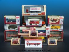 Seventeen Corgi Trackside, Exclusive First Editions (EFE) and Oxford Haulage diecast model lorries,
