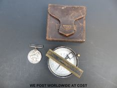 A WW1 1914-1918 medal marked 14586 Dvr A.Moore R.A.