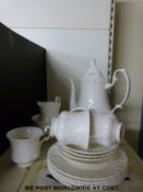 A Royal Albert Old English Garden four place tea set