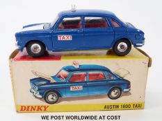 Dinky Toys diecast model Austin 1800 Taxi, 282, with blue body,