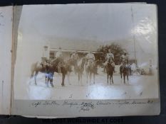 An album of photographs relating to the Battle of Kheis 27th May,