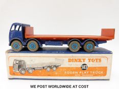 Dinky Toys diecast model Foden Flat Truck with Tailboard,