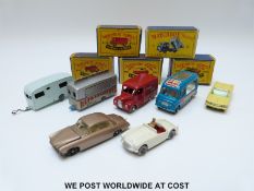 Twelve Matchbox Lesney 1.