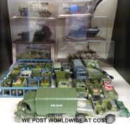 Twenty nine Dinky, Dinky Supertoys, Matchbox and other diecast model military vehicles,
