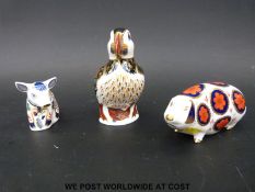 A Royal Crown Derby Puffin,
