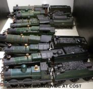 Ten Airfix and Mainline 00 gauge locomotives