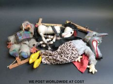 Three Pelham Puppets; Wolf,