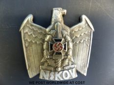 A c1940 NSKOV right facing eagle,