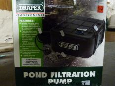 A Draper fountain/pond pump
