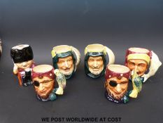 A quantity of Shorter & Son Ltd Toby jugs