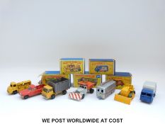 Twelve Matchbox Lesney 1.