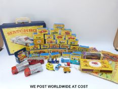Twenty five Matchbox diecast model vehicles,