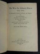 The War the Infantry Knew, 1914-1919; A Chronicle of Service in France and Belgium (London, P.S.