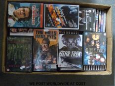 A large collection of DVD's