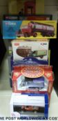Eighteen Corgi diecast models of commercial vehicles and vehicle sets including Royal Worcester