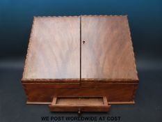 A desk top stationery box,