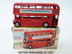 Dinky Toys diecast model Routemaster Bus 'Schweppes', 289,