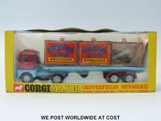 Corgi Major Toys diecast model Chipperfields Menagerie Scammell Handyman Mk.