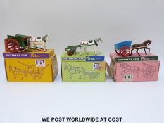 Three Britains Ltd diecast model Farm Implements, Farm Cart 9500,