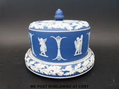 A large Wedgwood Jasperware stilton dish