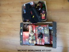 A large collection of Star Wars mainly Episode I related items to include light sabre battle alarm