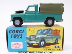 Corgi Toys diecast model Land Rover 109 W.