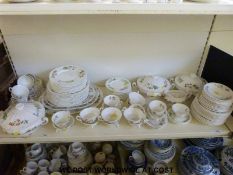 A large quantity of Minton 'Meadow' pattern dinner and tea ware to include tureens and meat plates