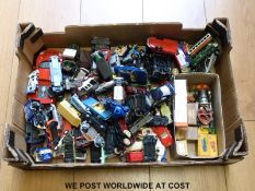 A large collection of diecast model vehicles to include Corgi Chitty Chitty Bang Bang,