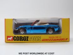 Corgi Toys Whizzwheels diecast model Toyota 2000 G.