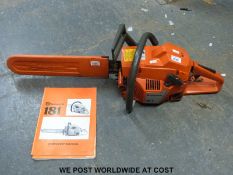 A Husqvarna 51 petrol chainsaw