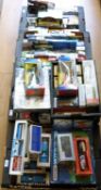 Over 100 Burago, Lledo, Matchbox, Dinky and other diecast model vehicles,