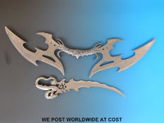 Two decorative pesh kabz