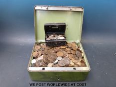 A very large amateur collection of UK and overseas coinage, Charles ll onwards,