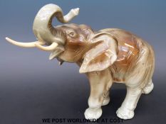 A Royal Dux large elephant