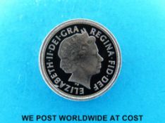 A 2011 gold quarter sovereign