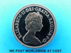 A 1980 second portrait gold full sovereign