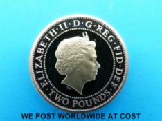 A 2007 gold £2 coin Abolition of the Slave Trade