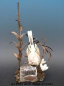 Albany Fine China Company figure of a Wagtail.