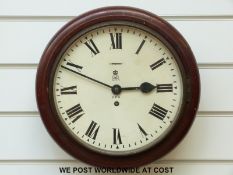 A GPO wall clock with ER to dial,