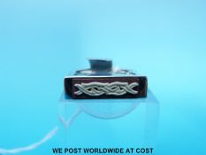 A silver ring by Stephen Webster for Wedgwood in a thorn design