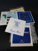 Ten 'non UK' Royal Mint brilliant uncirculated coin sets to include St Helena, Tuvalu, Falklands,