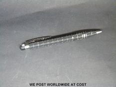 A Mont Blanc Starwalker ballpoint pen,
