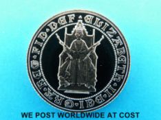 A 1989 500th Anniversary gold full sovereign,